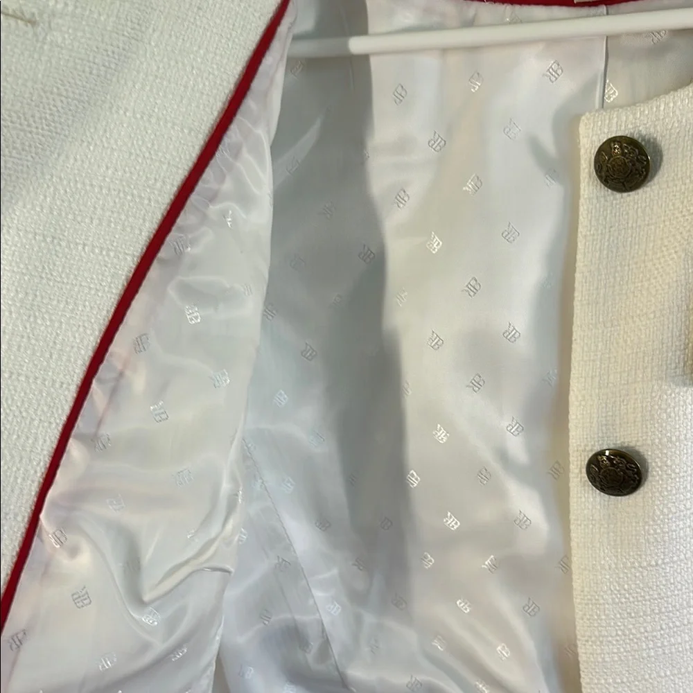 Banana Republic White Textured Blazer - Picture 6 of 10
